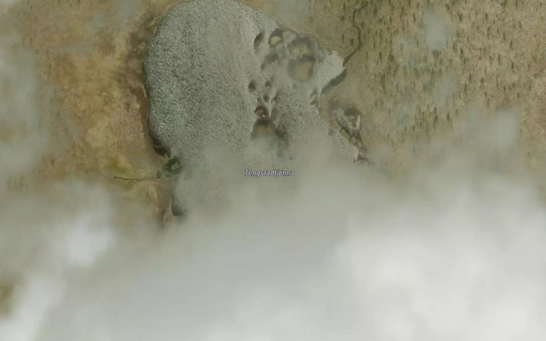 Satellite map of the Tengstadtjonn