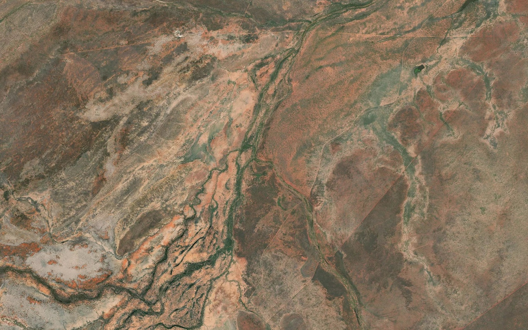 Satellite map of the Stoney Creek