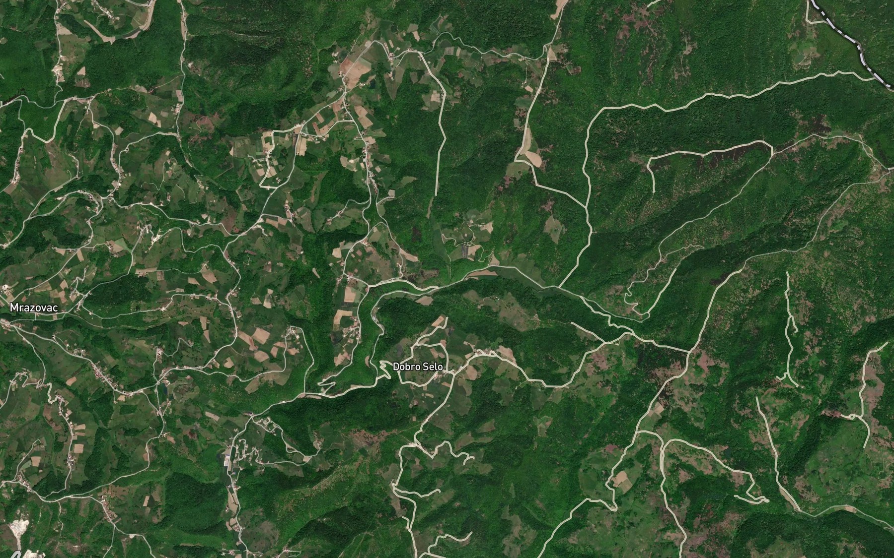 Satellite map of the Javas