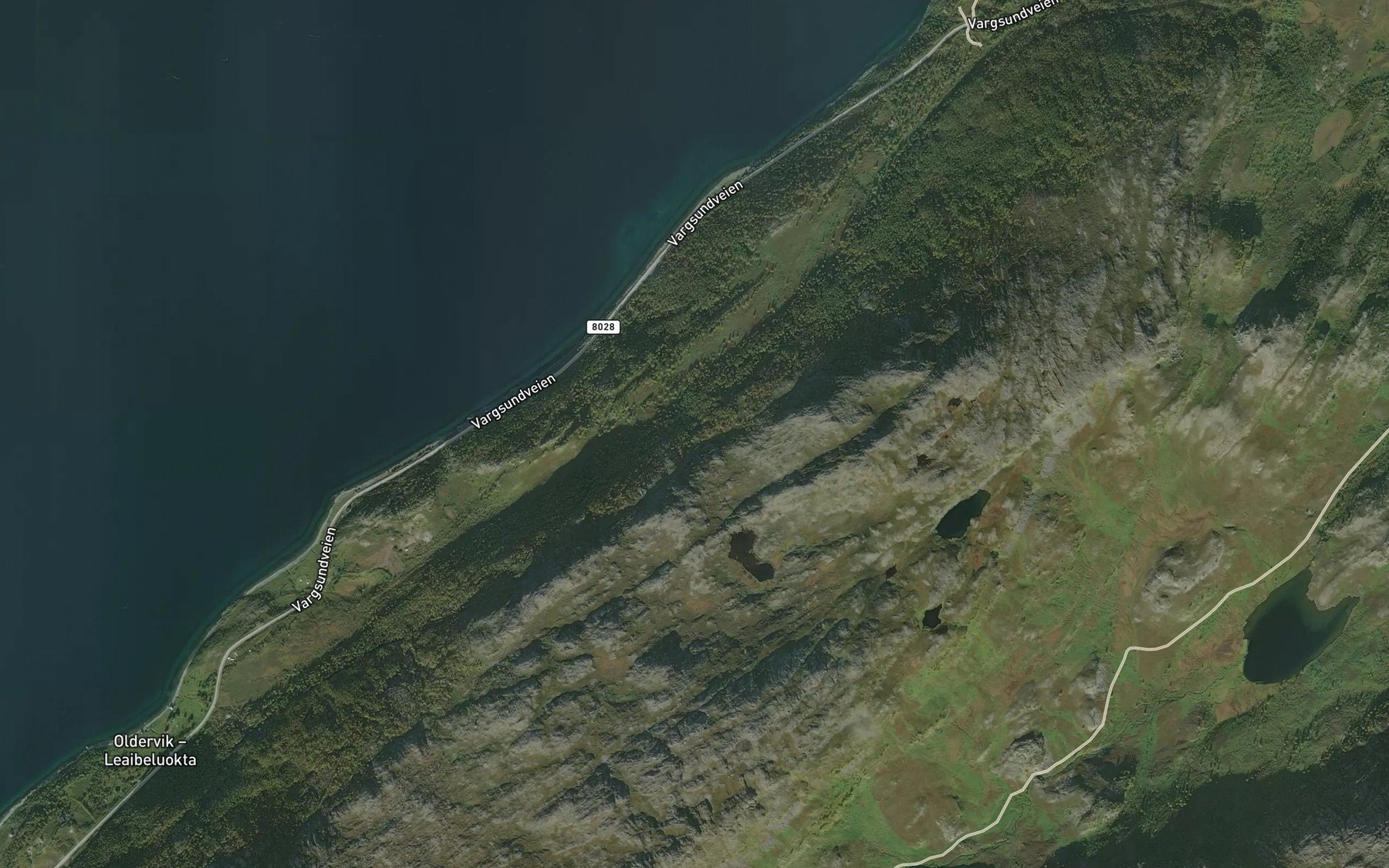 Satellite map of the Bakkajakka