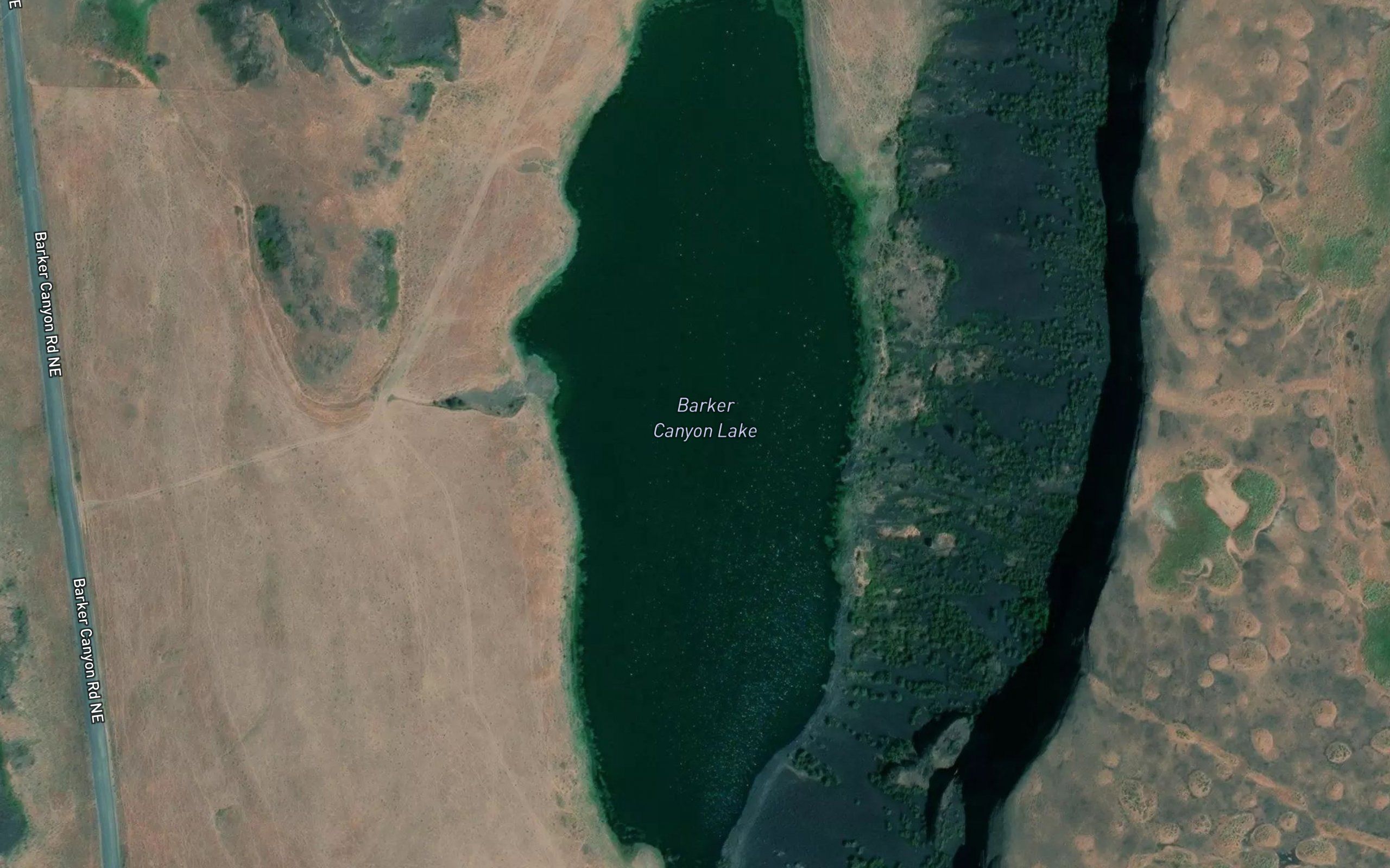 Barker Canyon Lake