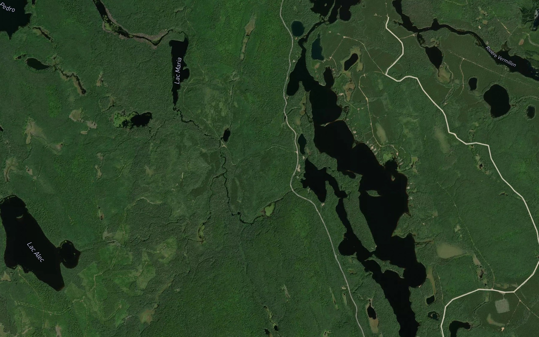 Satellite map of the Confluent Kaminictcikoci