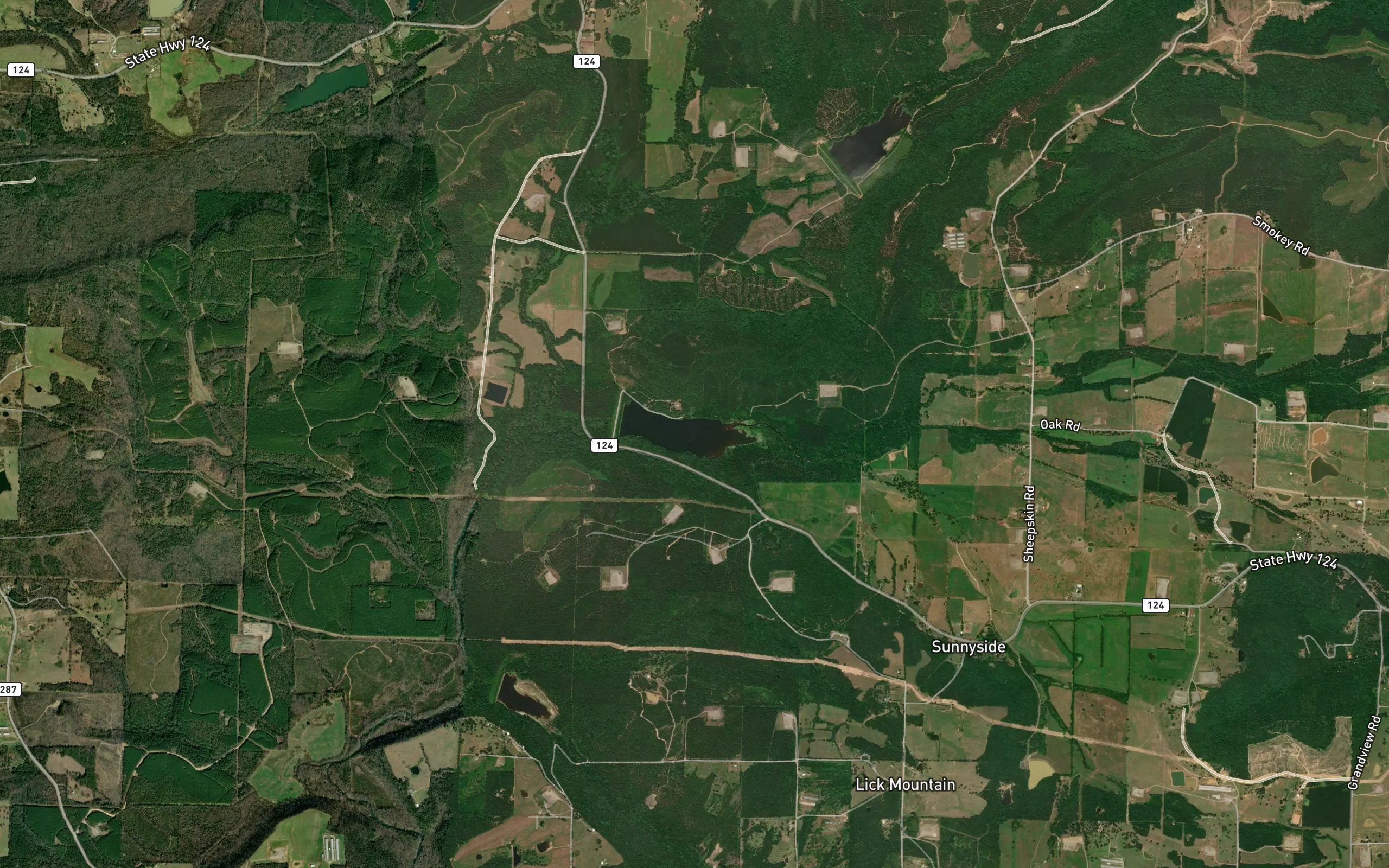 East Fork Point Remove Site Six Reservoir