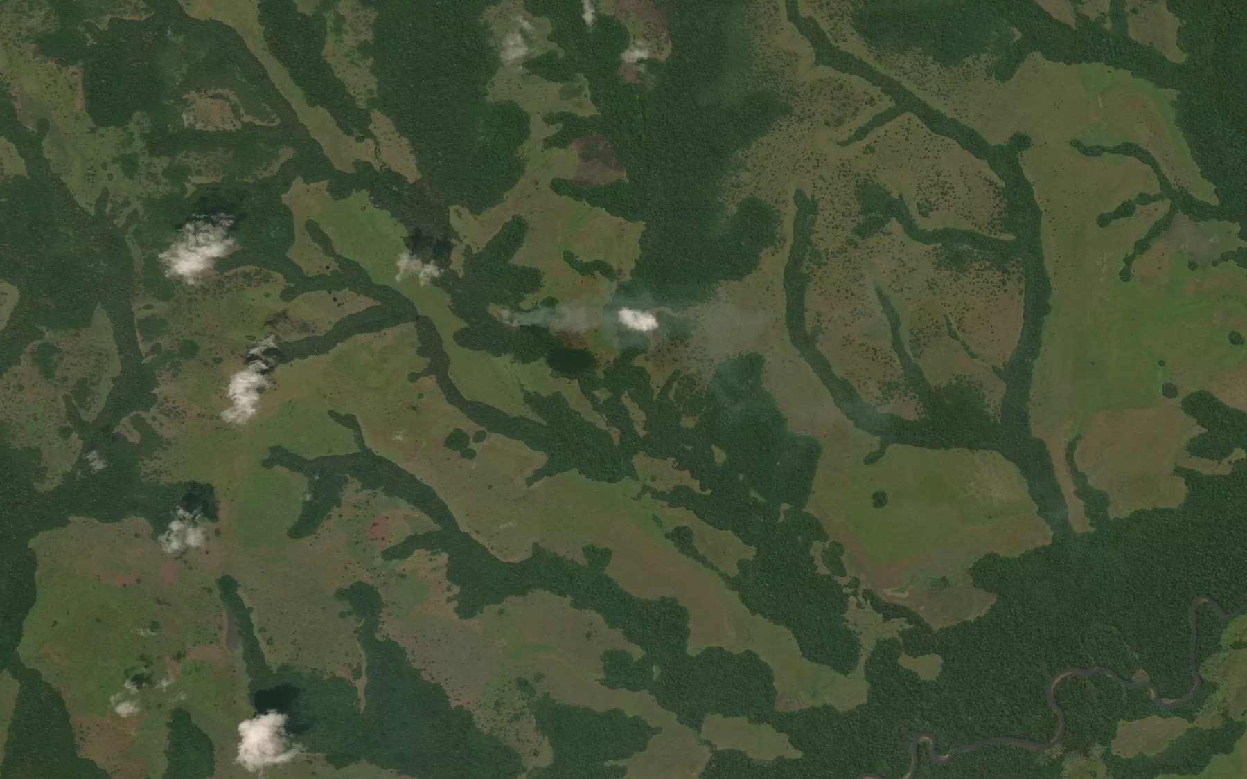 Satellite map of the Azima