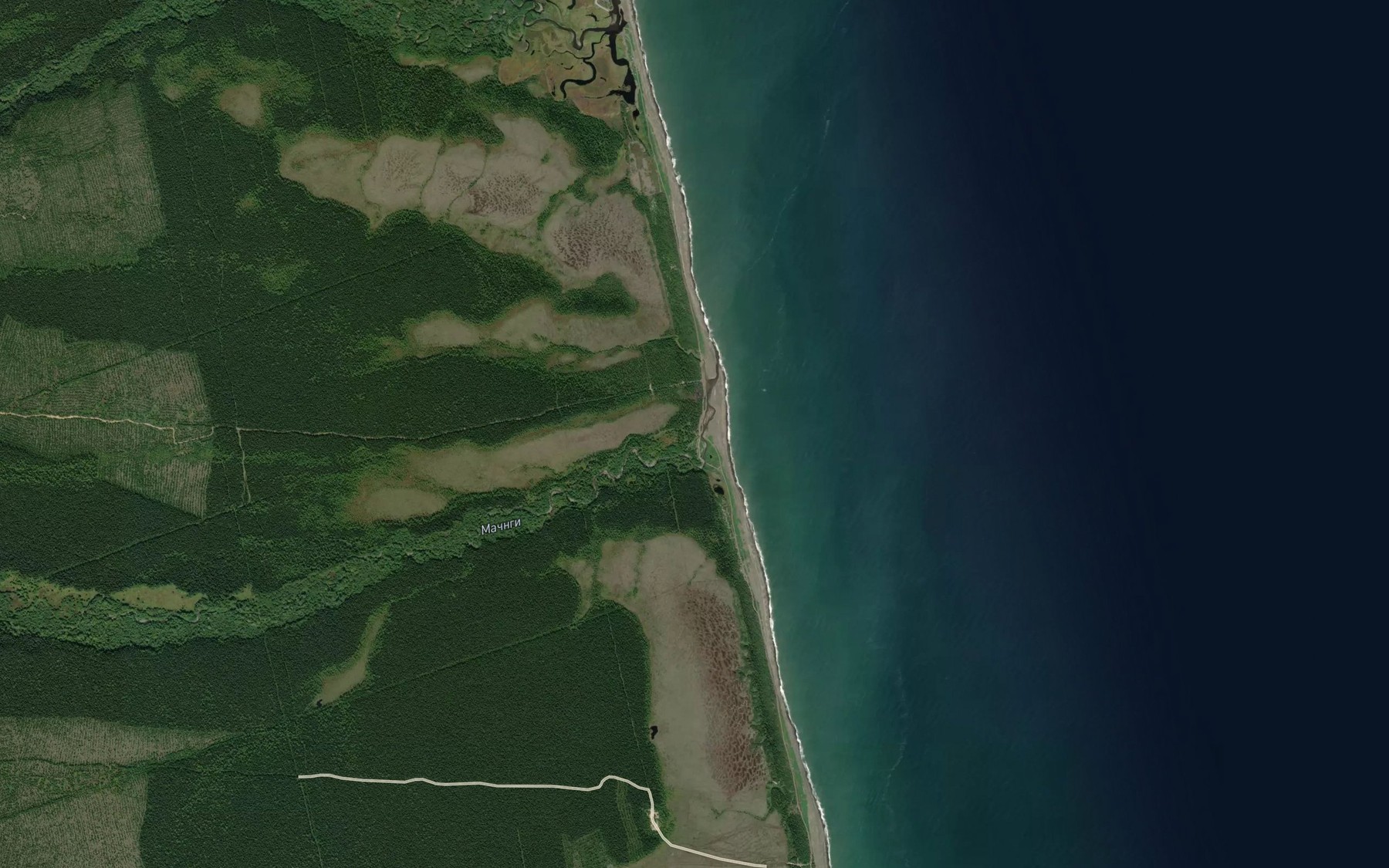 Satellite map of the Mongi