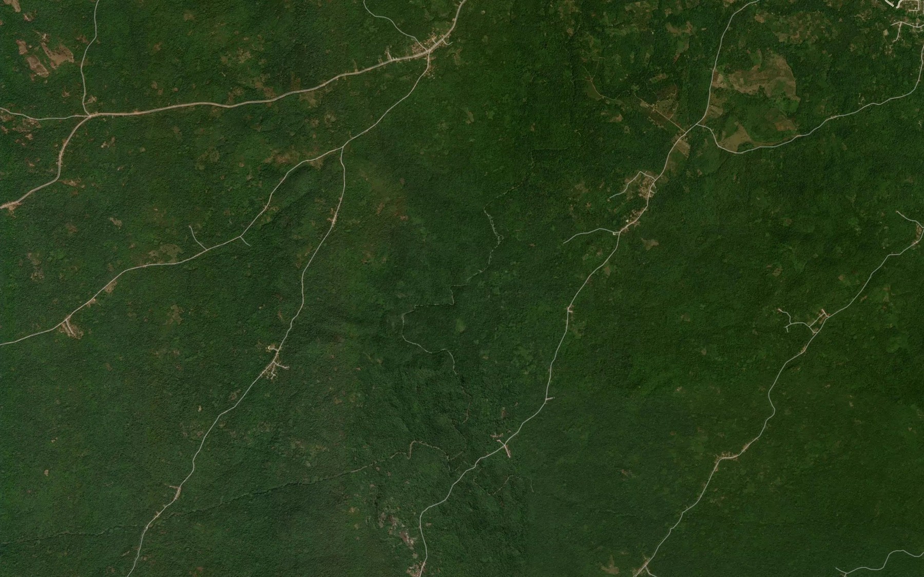 Satellite map of the River Asimu