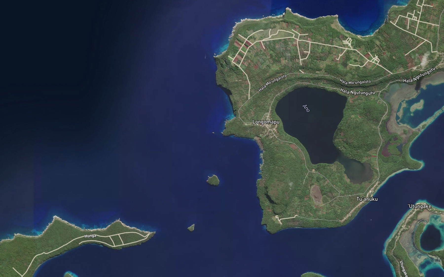 Satellite map of the Port Refuge