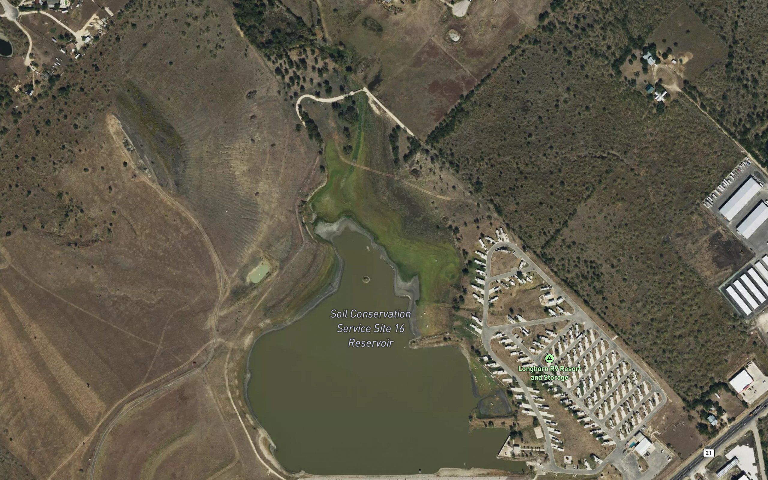 Soil Conservation Service Site 16 Reservoir