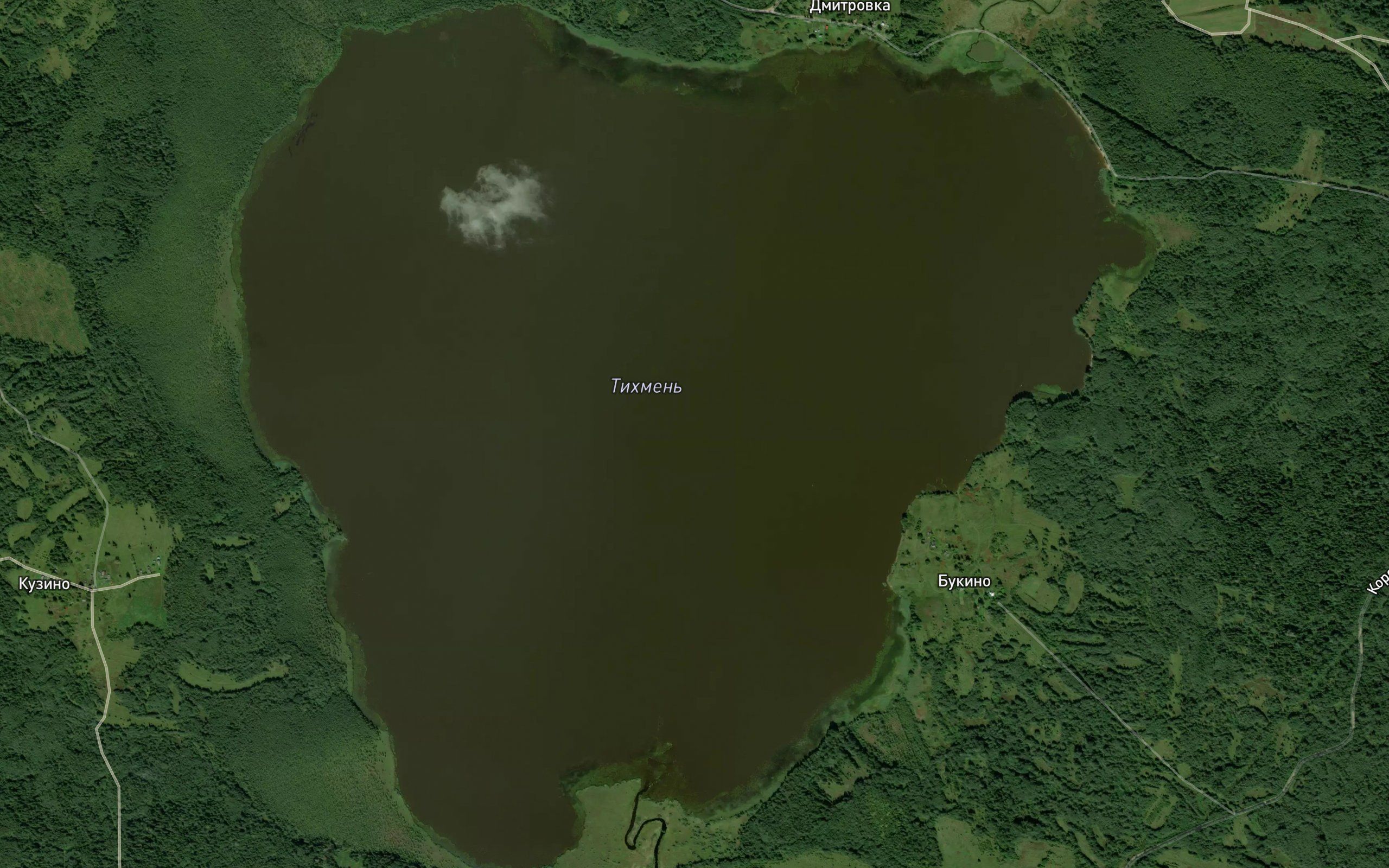Ozero Tikhmen'
