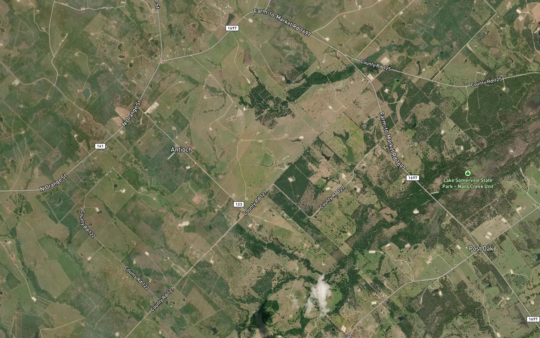 Satellite map of the Gerdes Lake Number 1