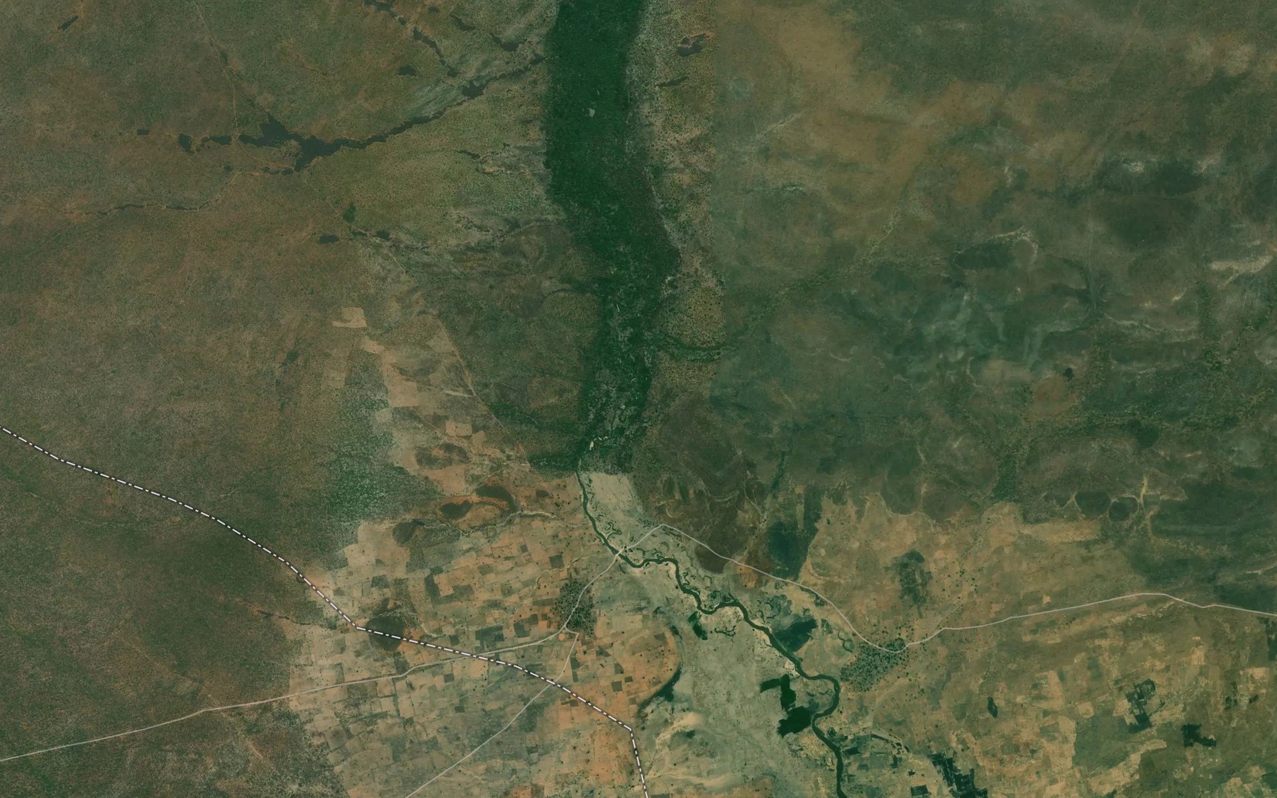 Satellite map of the Kwarin Gilim