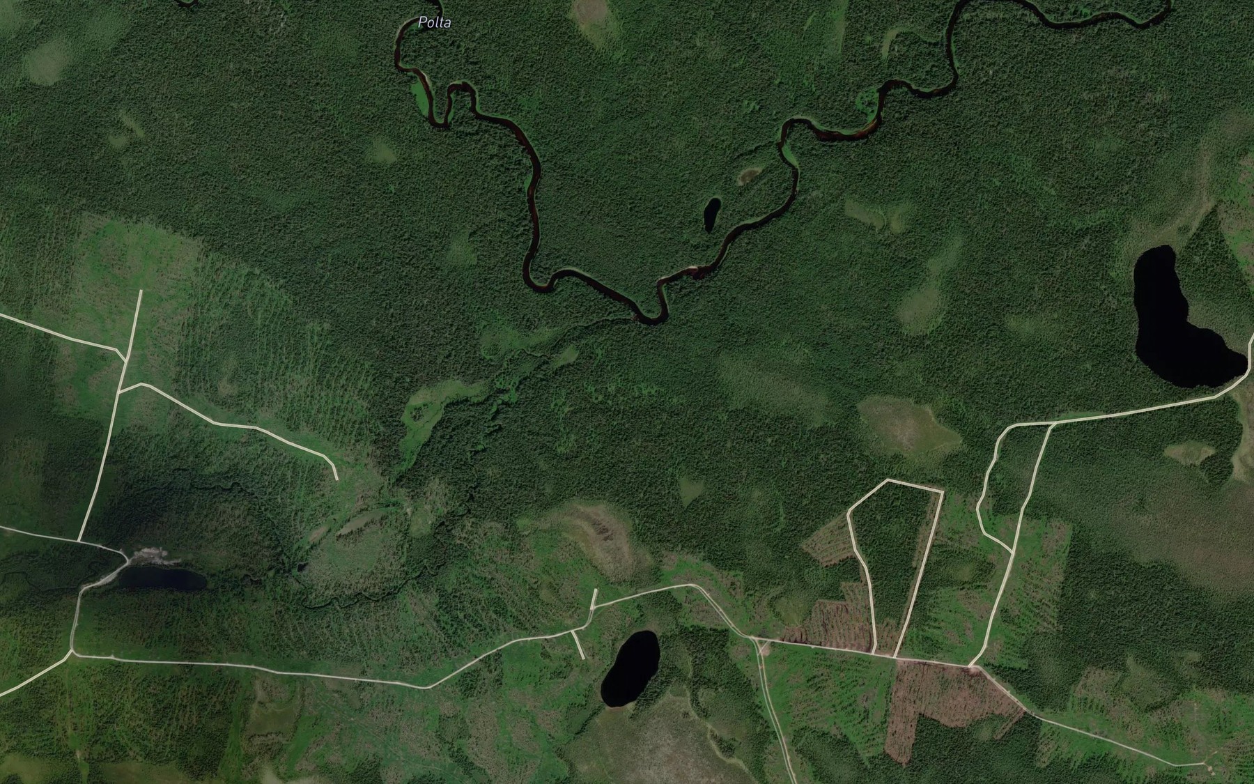 Satellite map of the Tochilikha