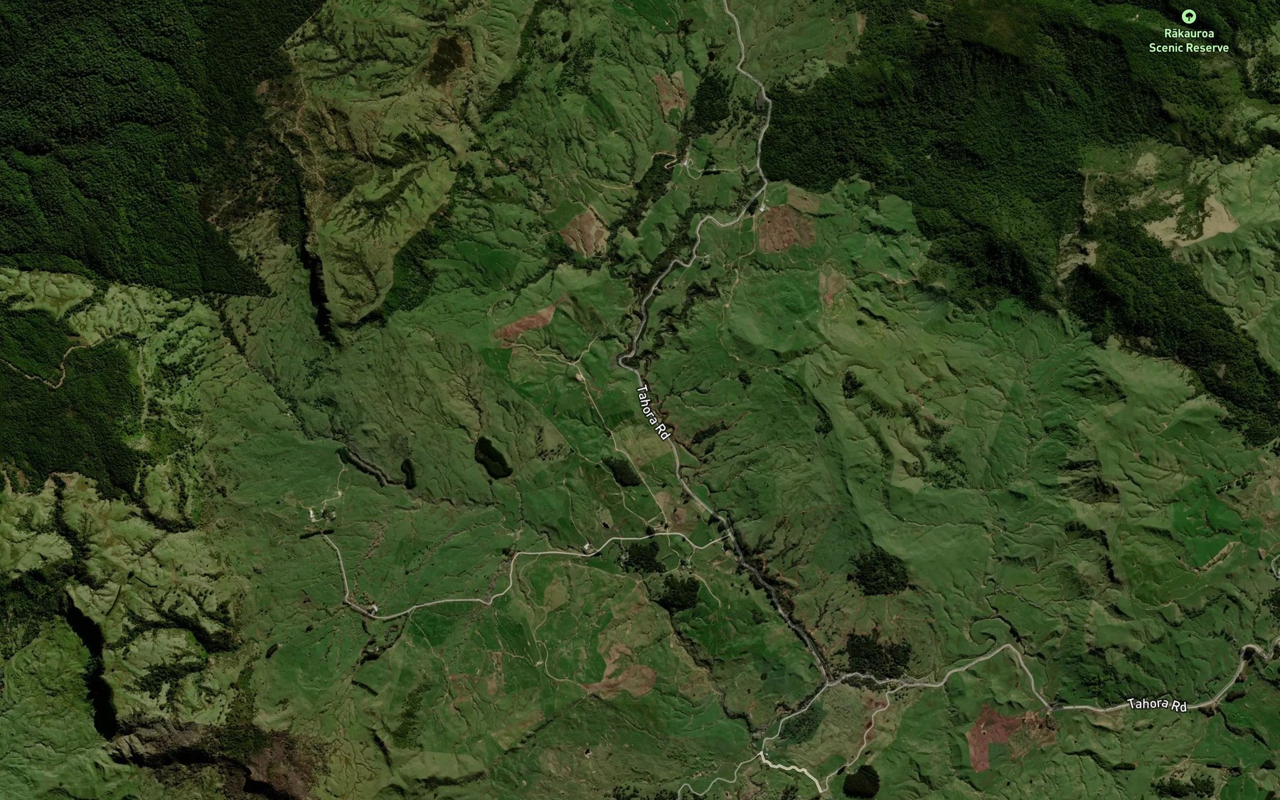 Satellite map of the Mutuera Stream