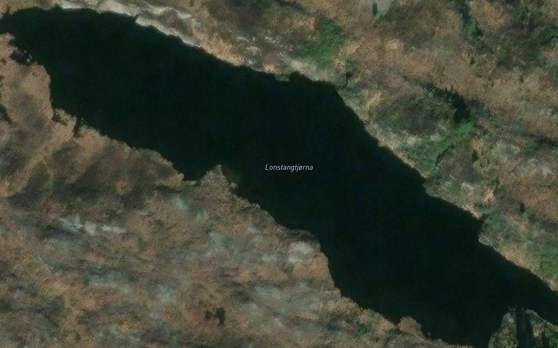 Satellite map of the Longstongtjorna