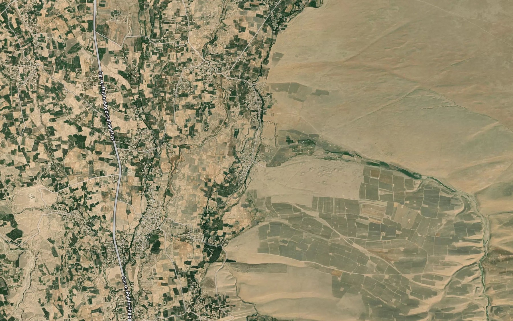 Satellite map of the Qatar Sum Say
