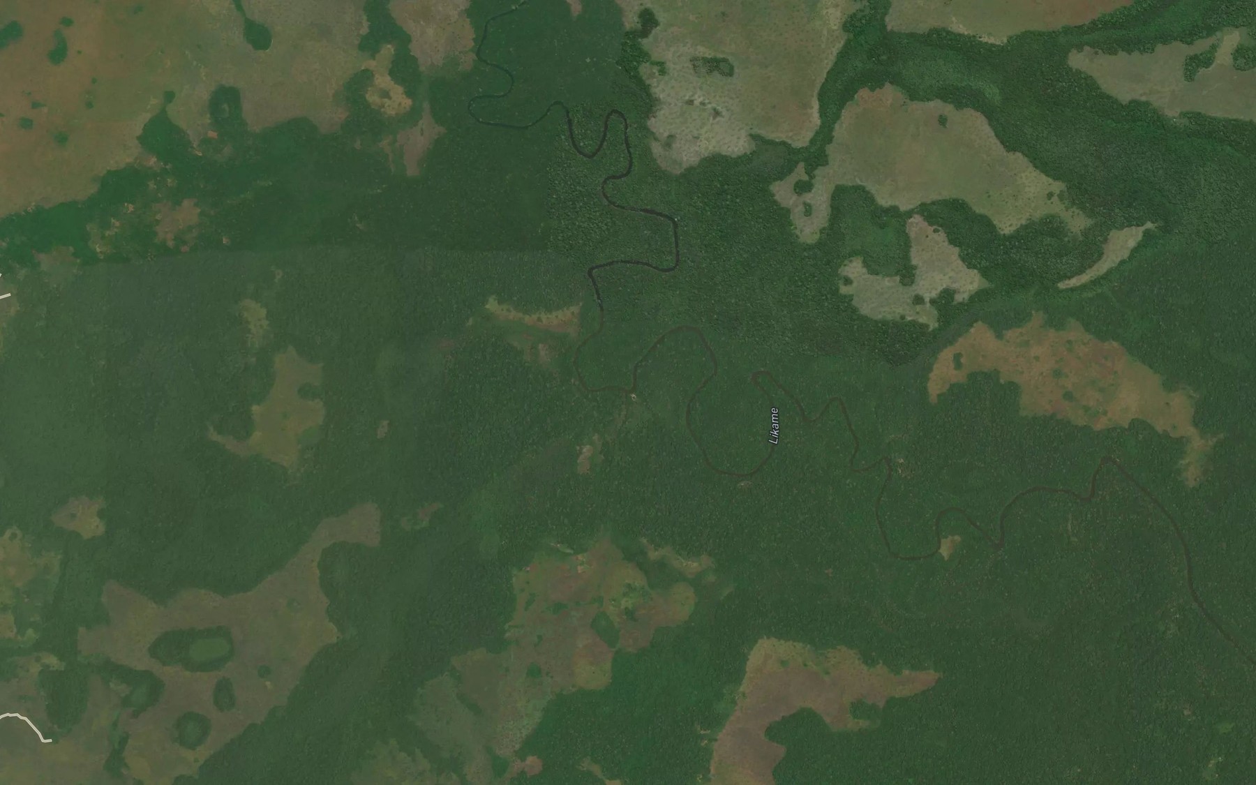 Satellite map of the Sekpwe