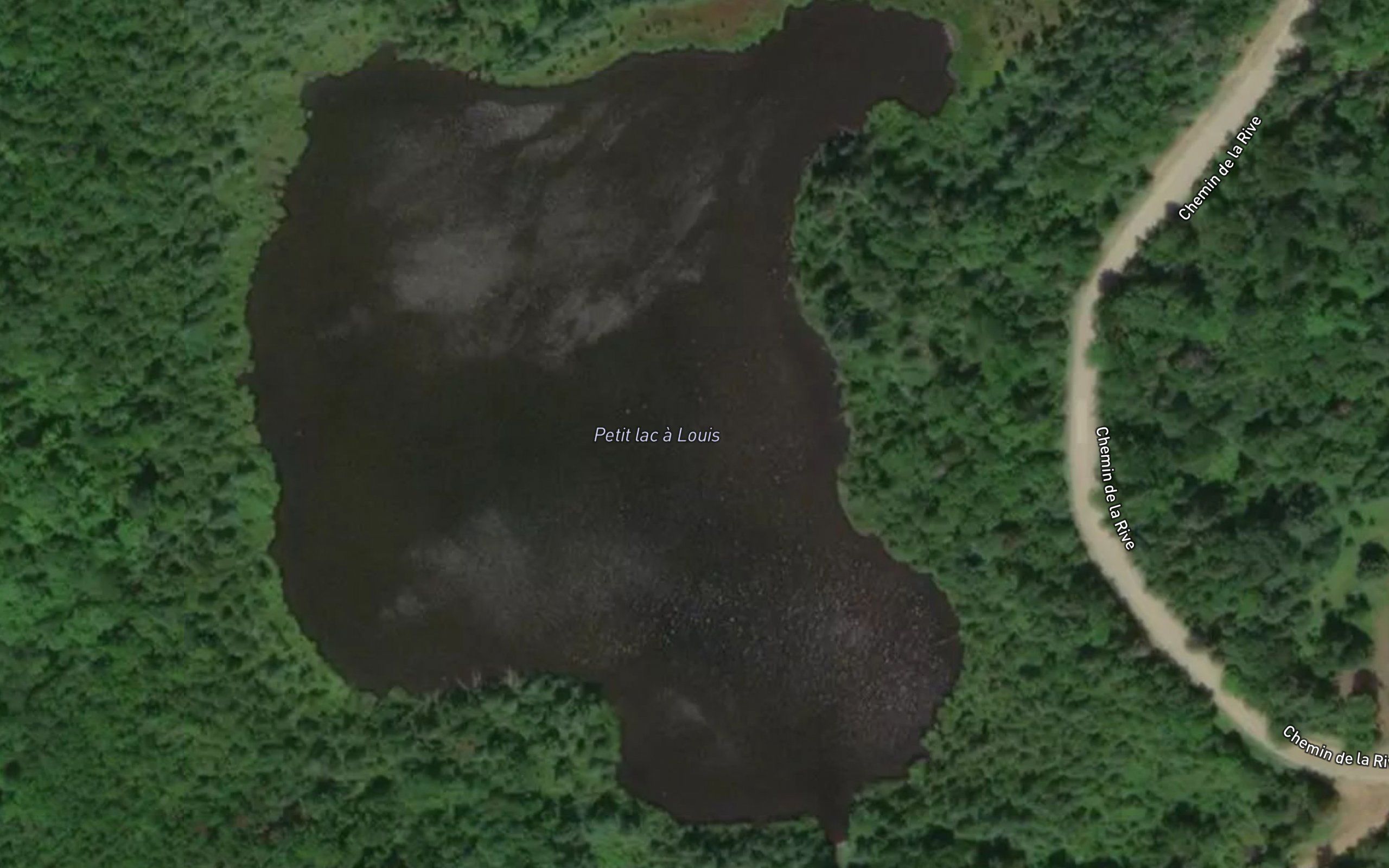 Petit lac a Louis