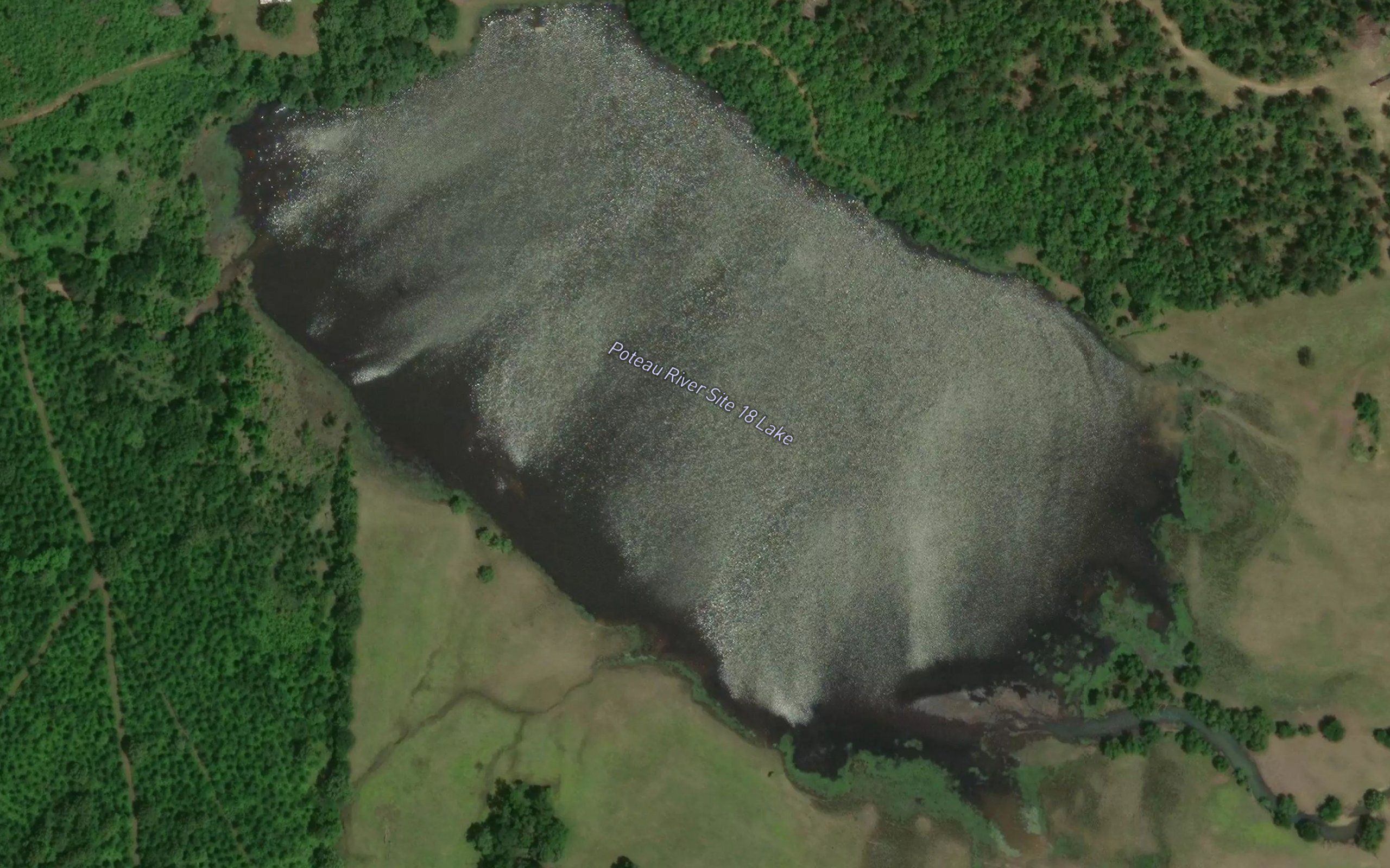 Poteau River Site 18 Lake