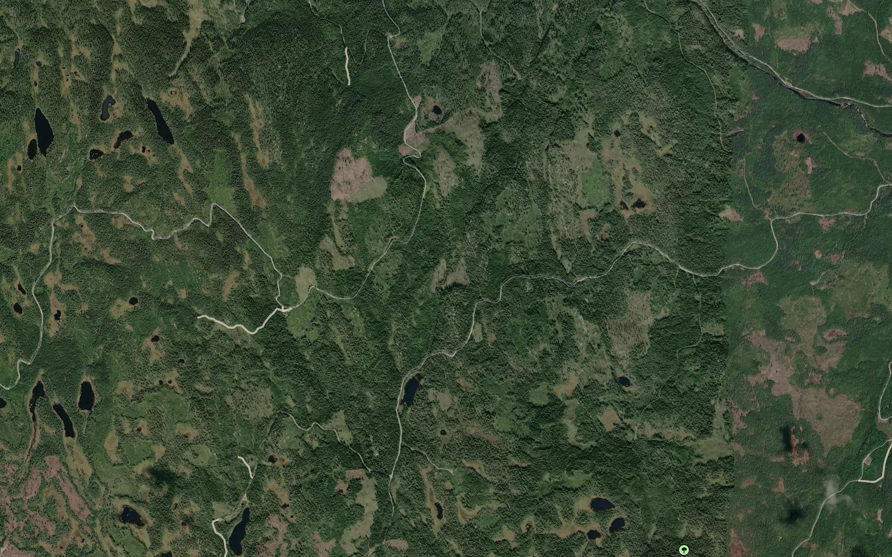 Satellite map of the Brennbekken
