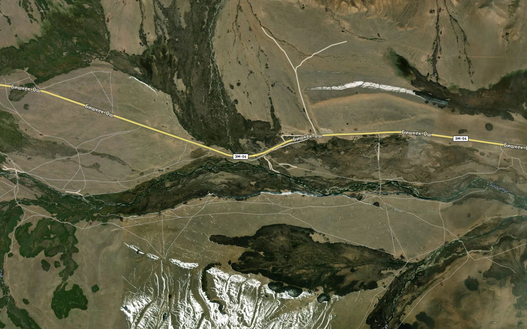 Satellite map of the Korumdu