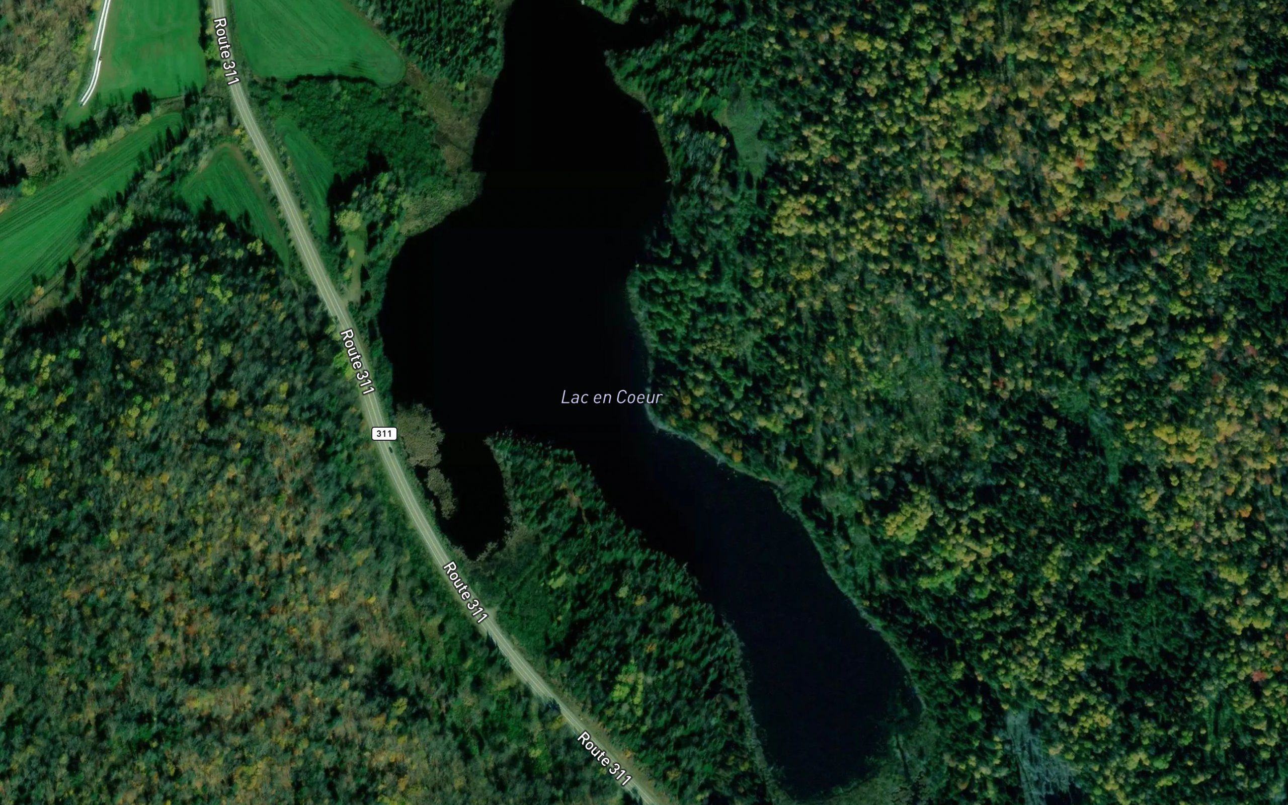 Lac en Coeur