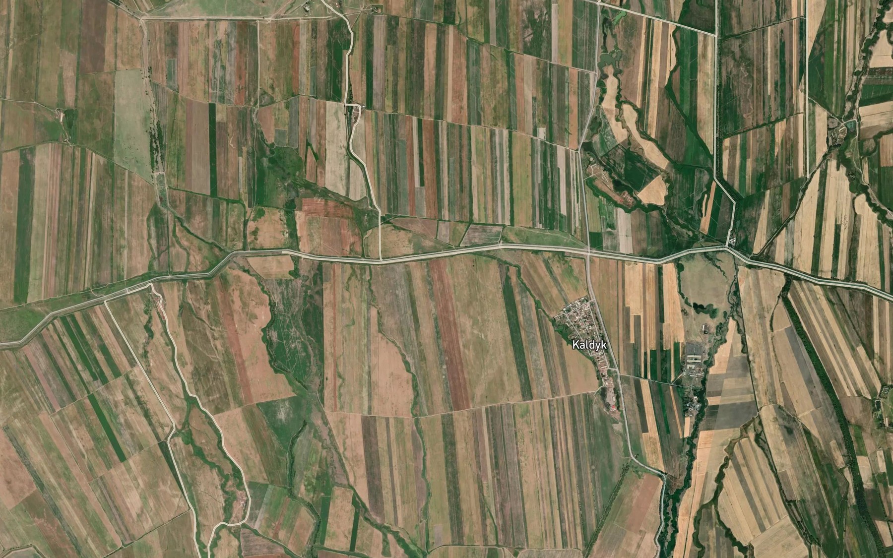 Satellite map of the Chong-Kayyngdy