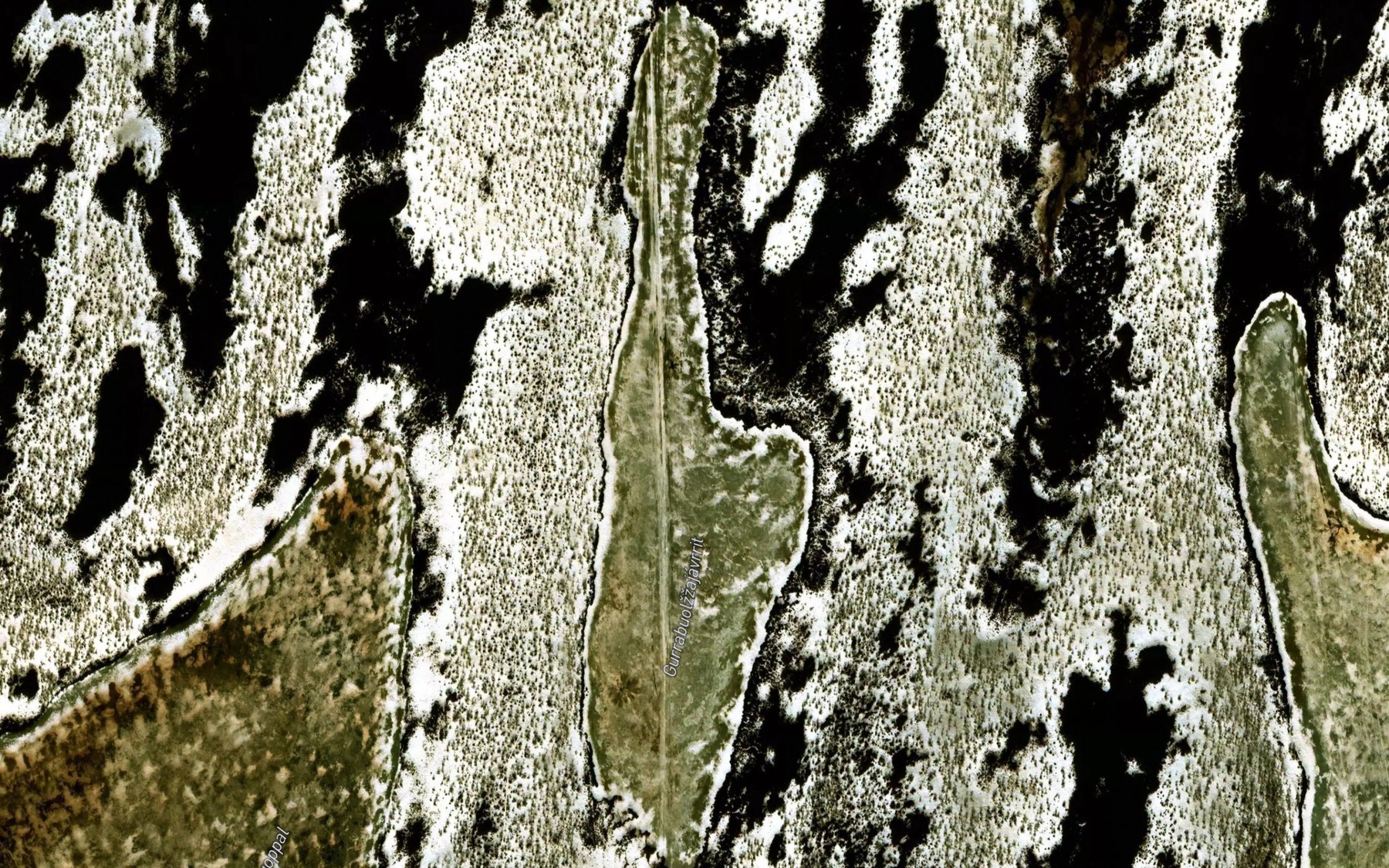 Satellite map of the Gurrabuolnajavrit