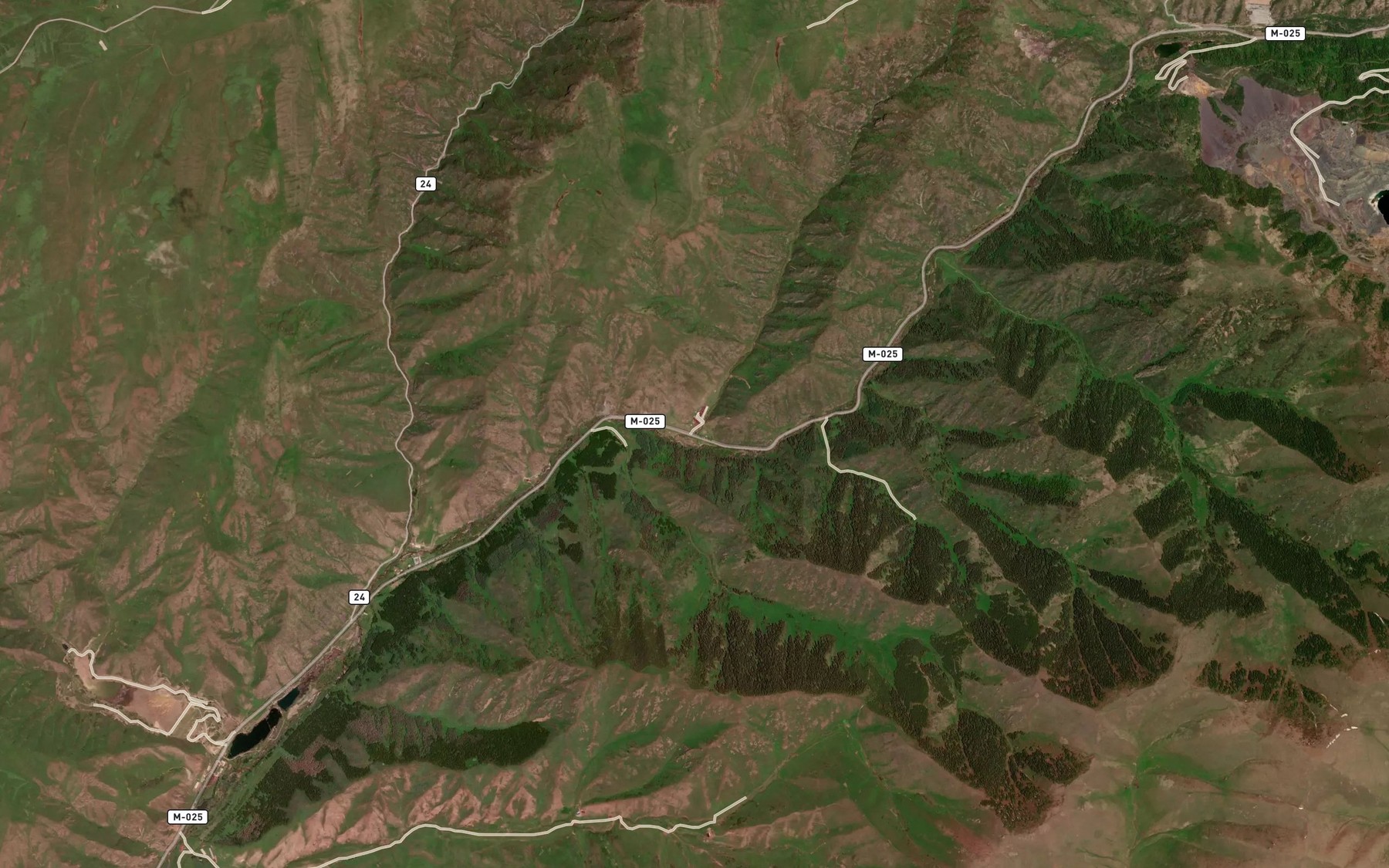 Satellite map of the Tuktugur
