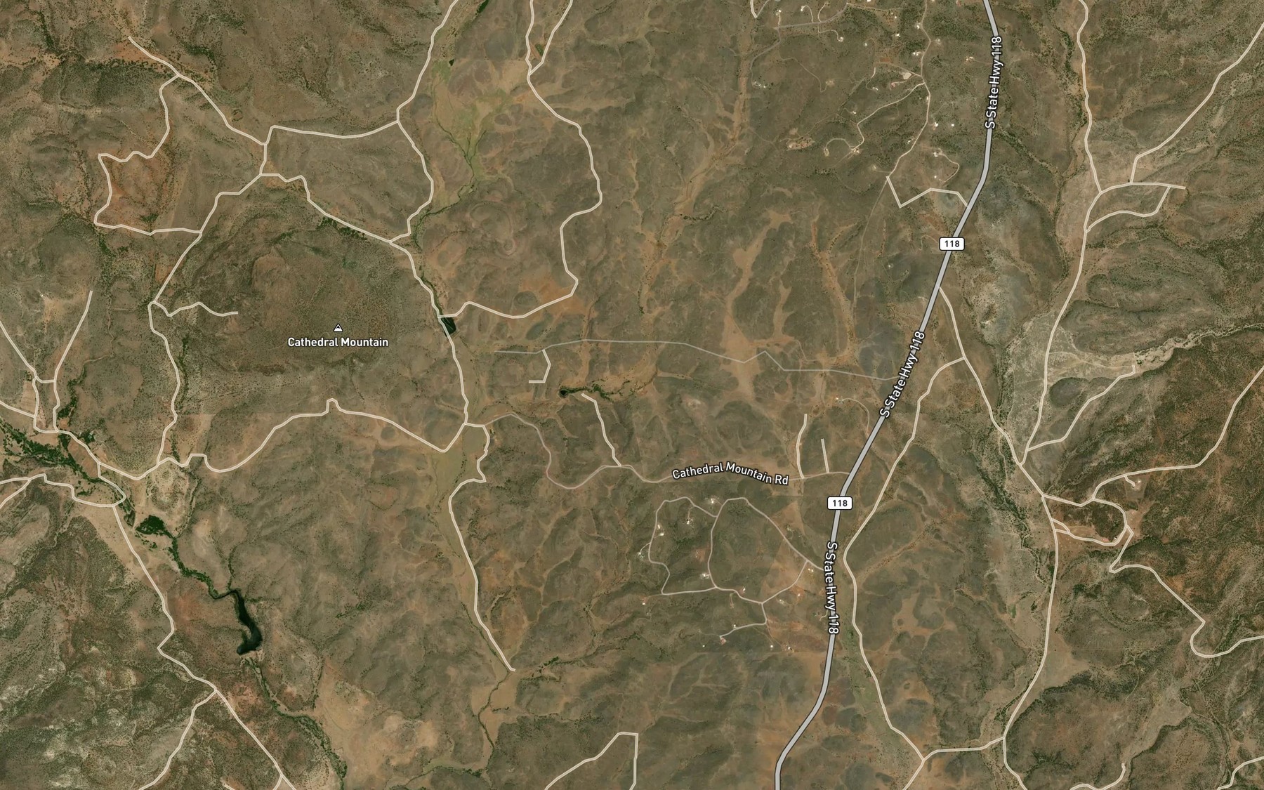 Satellite map of the L-H Spring