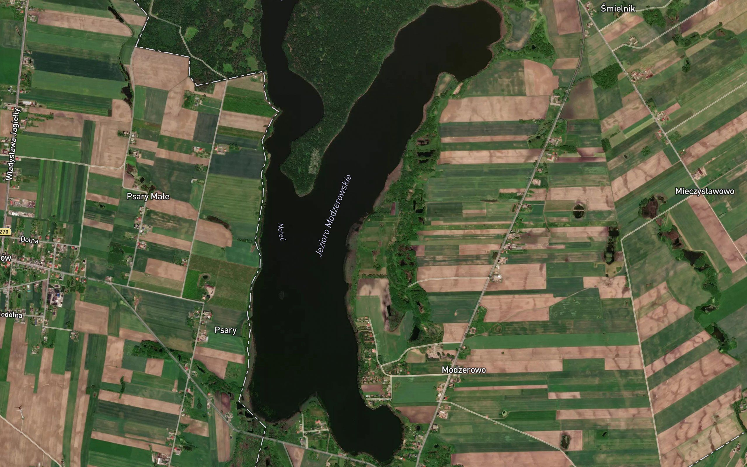 Jezioro Modzerowskie