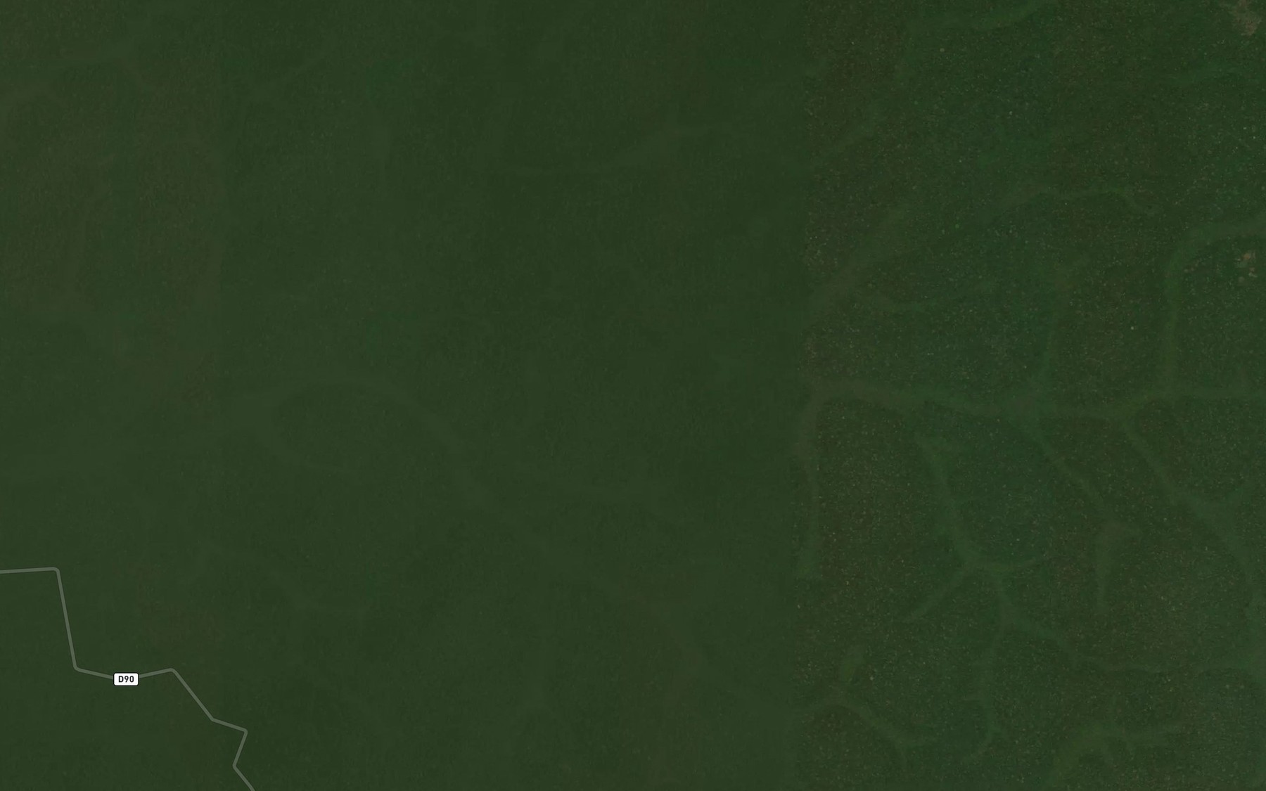 Satellite map of the Bintoumo