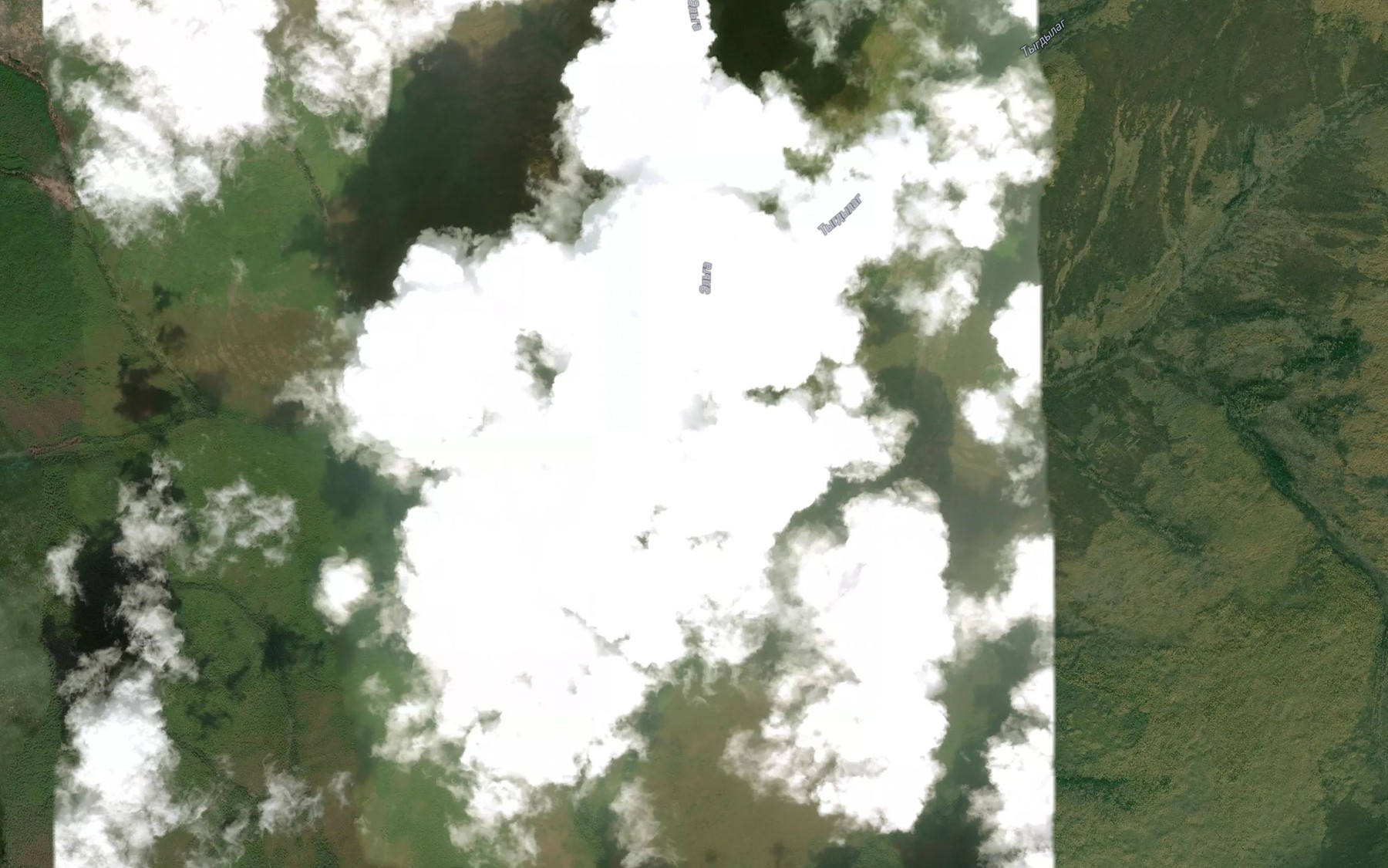 Satellite map of the Tykdylag