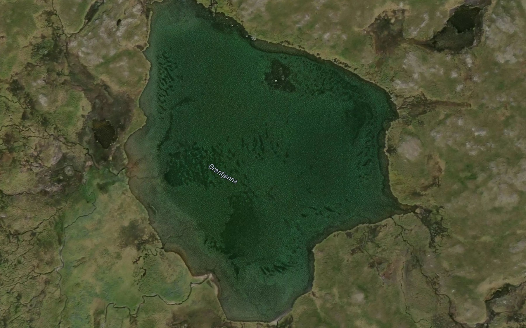Satellite map of the Grontjonna