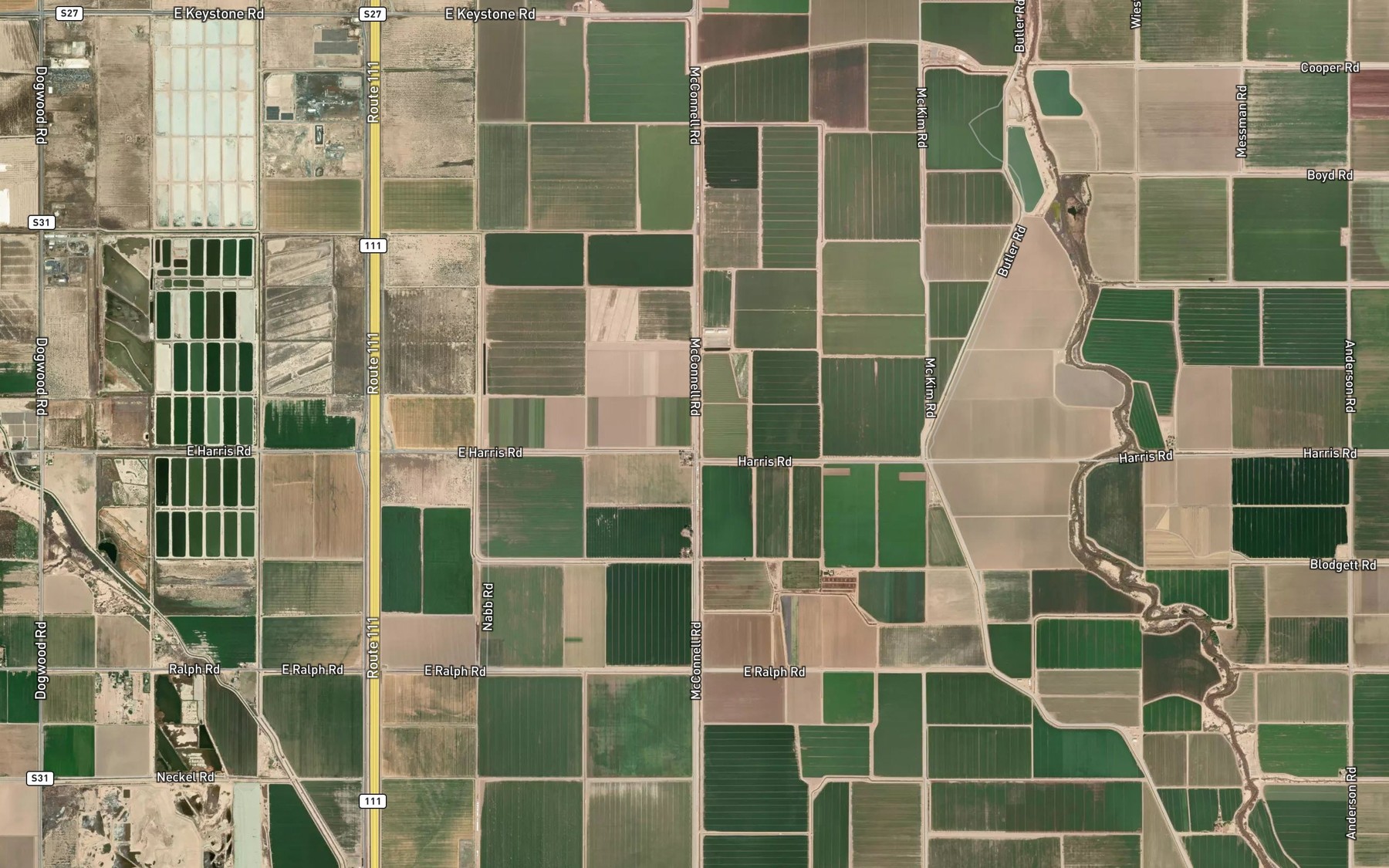 Satellite map of the Rubber Lateral