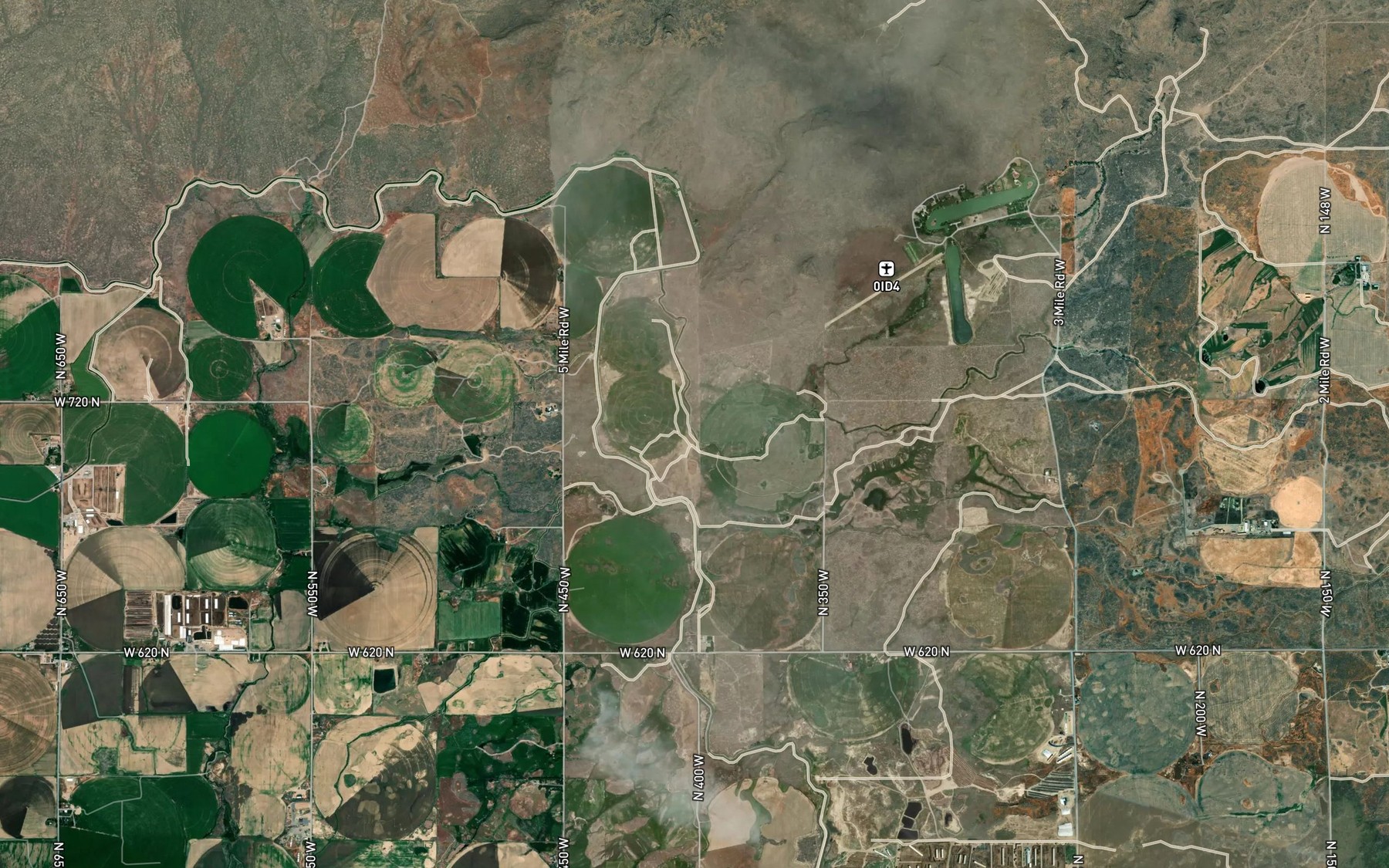Satellite map of the South Waste