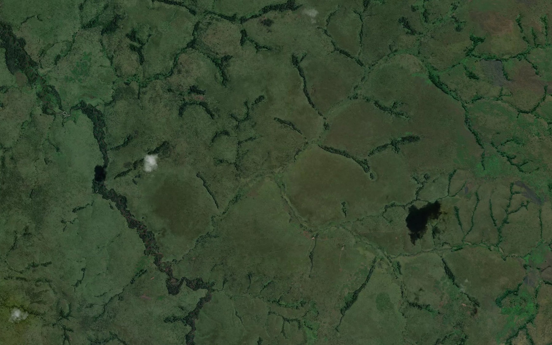 Satellite map of the Ikonka