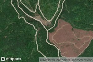 Satellite map of the Bargamin Creek