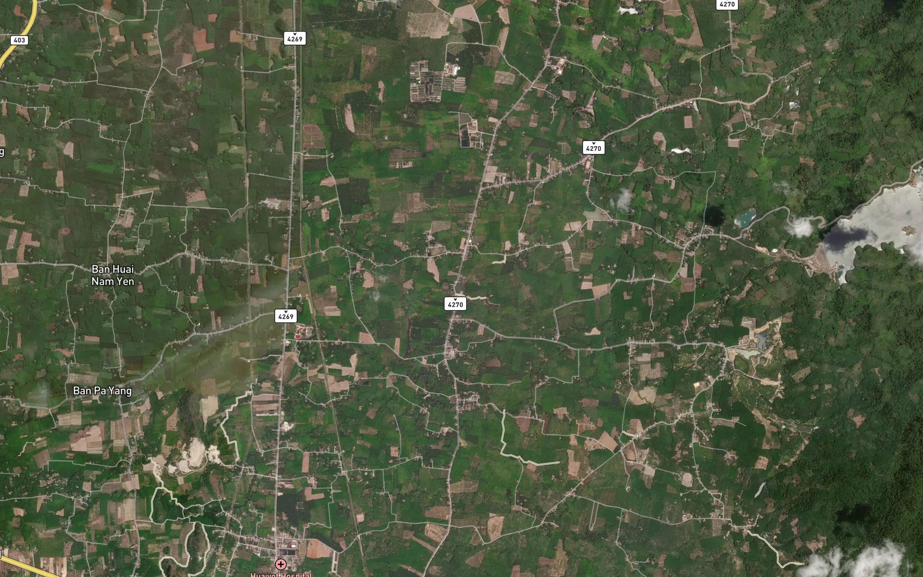 Satellite map of the Sa Nam Ban Na Pho