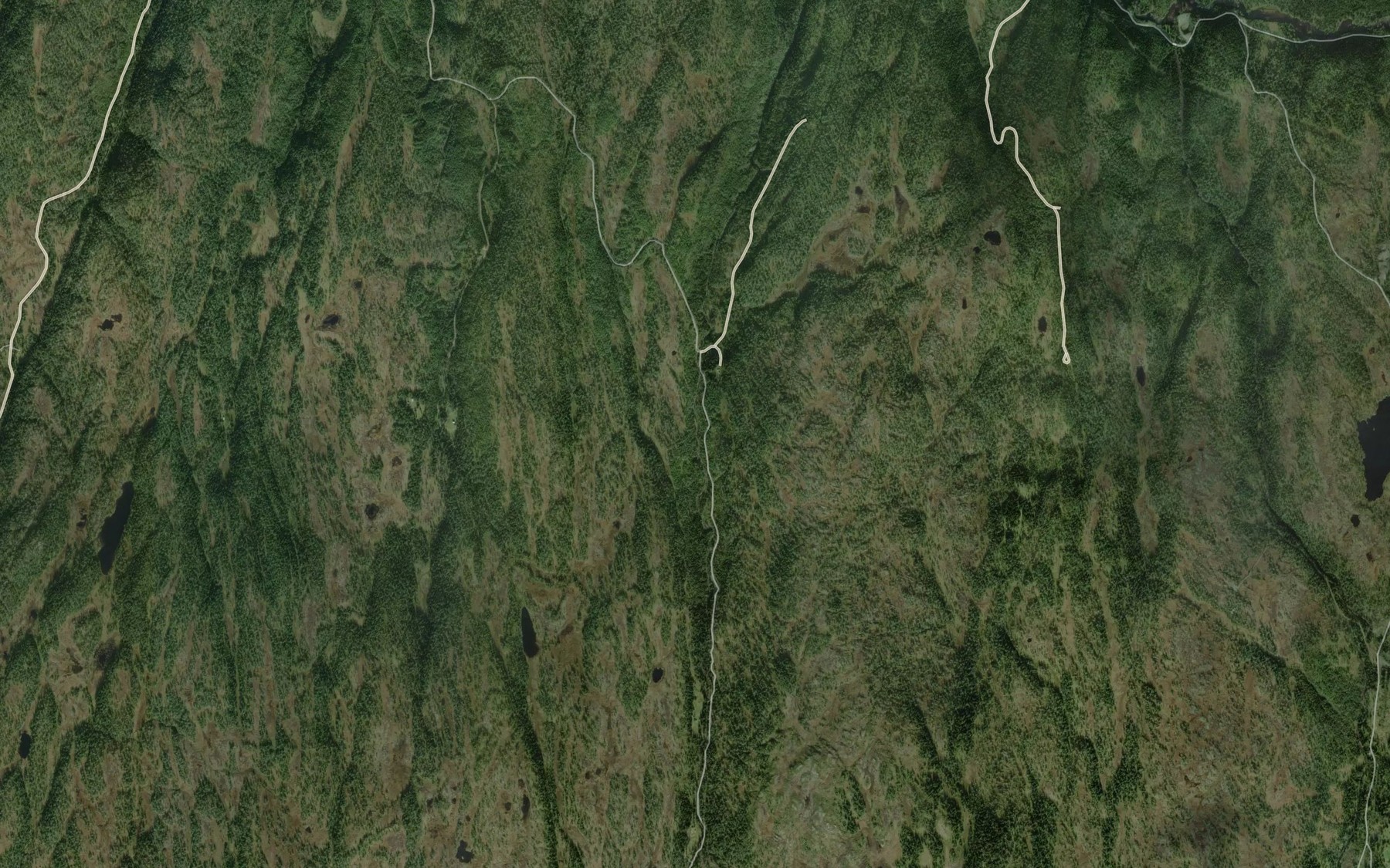 Satellite map of the Gravabekken