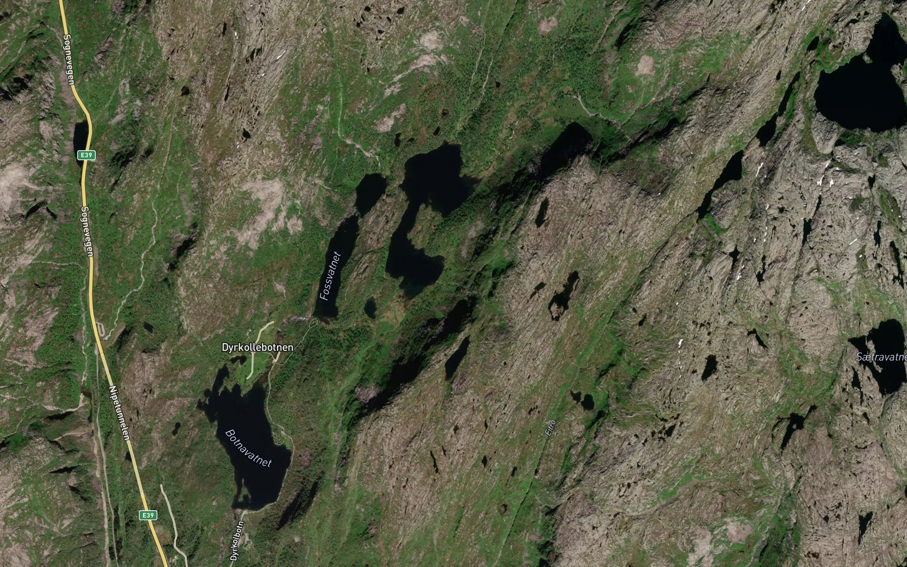 Satellite map of the Furnesbekken