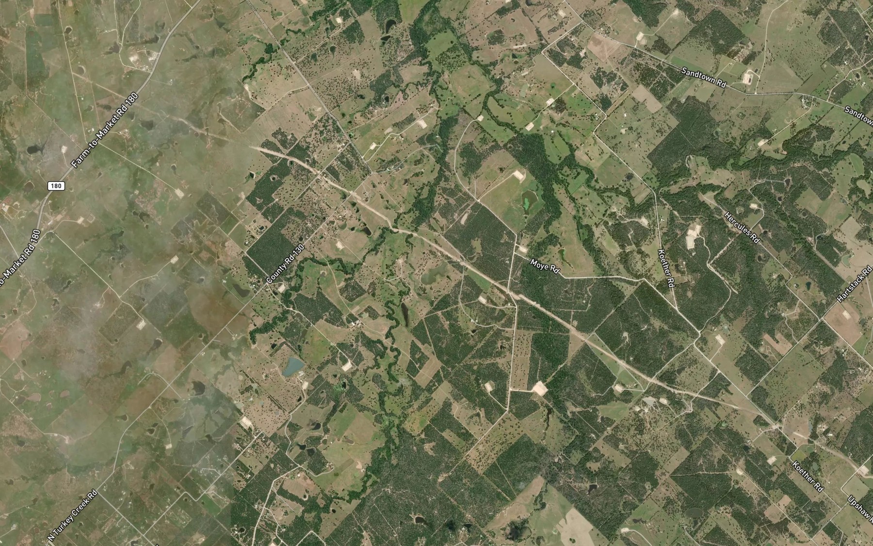 Satellite map of the Els Lake