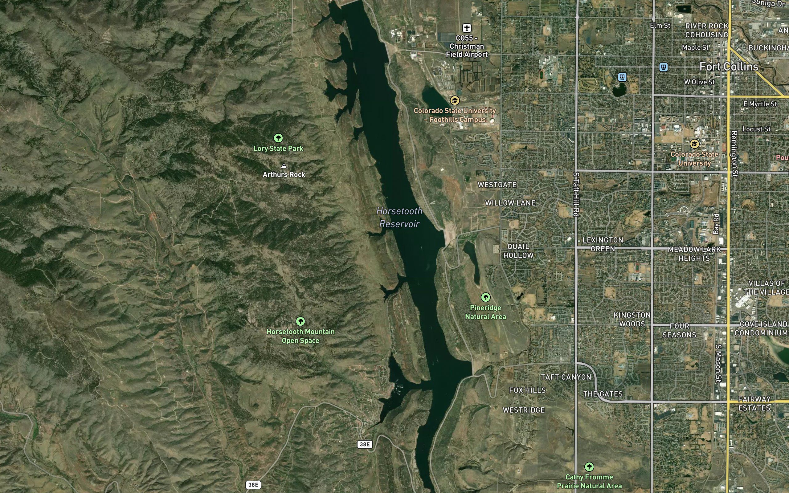 Horsetooth Reservoir