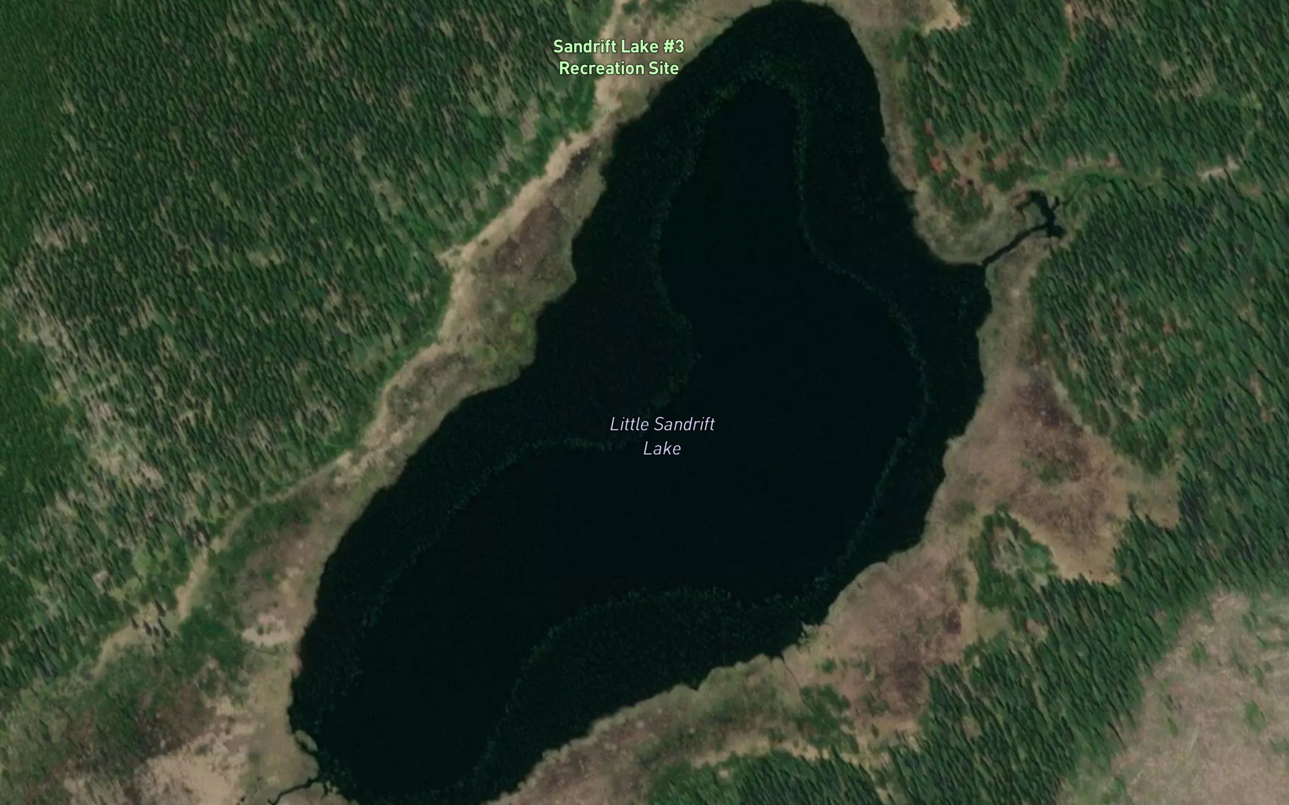 Little Sandrift Lake