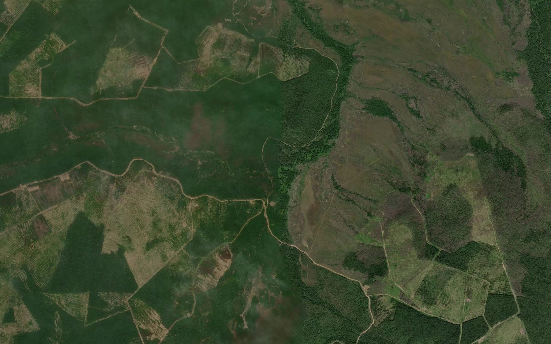 Satellite map of the Nadezhnyy