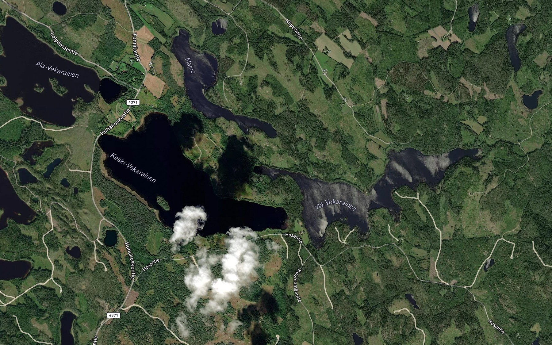 Satellite map of the Kivensilmalahti
