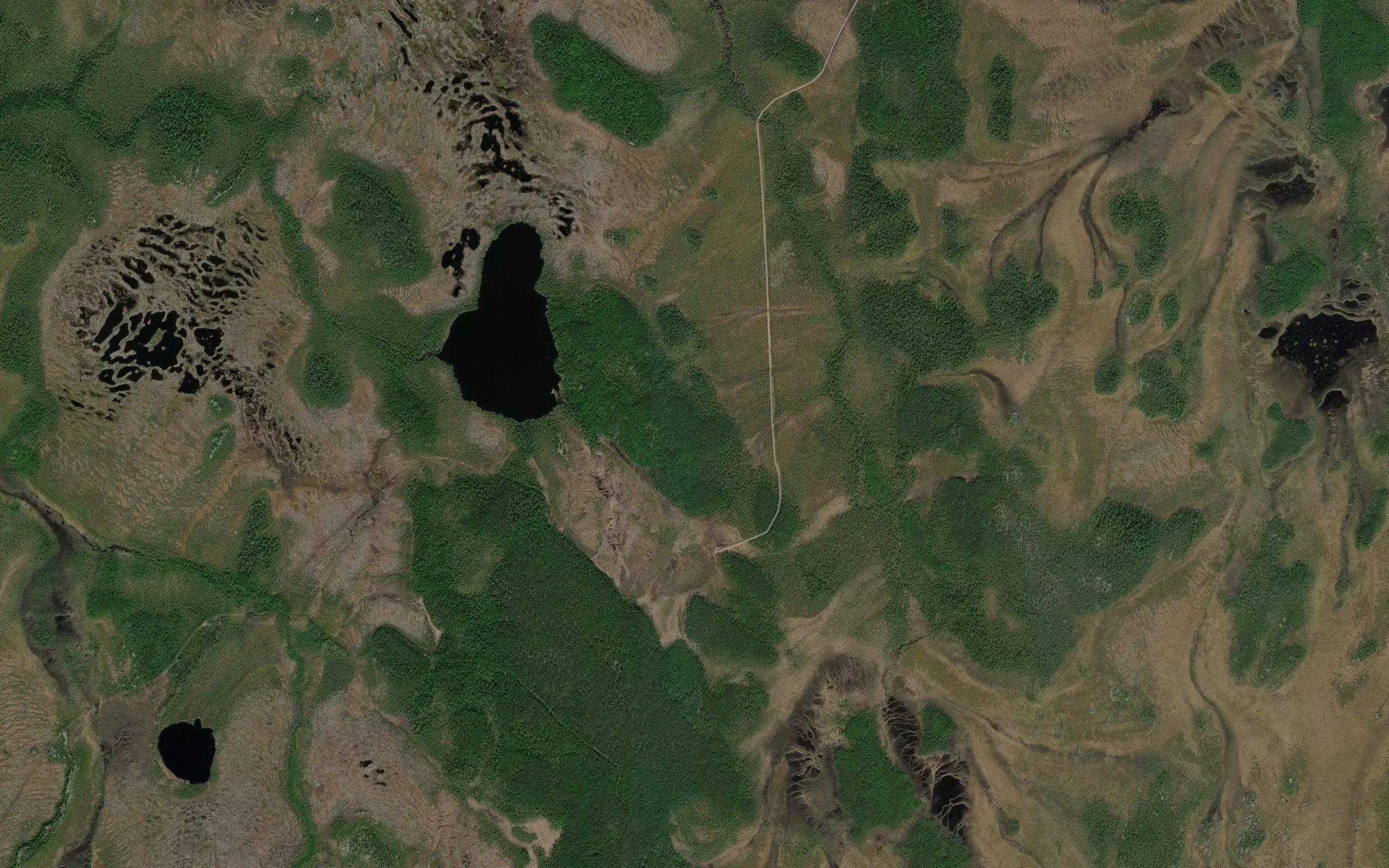 Ozero Chernaya Lambina