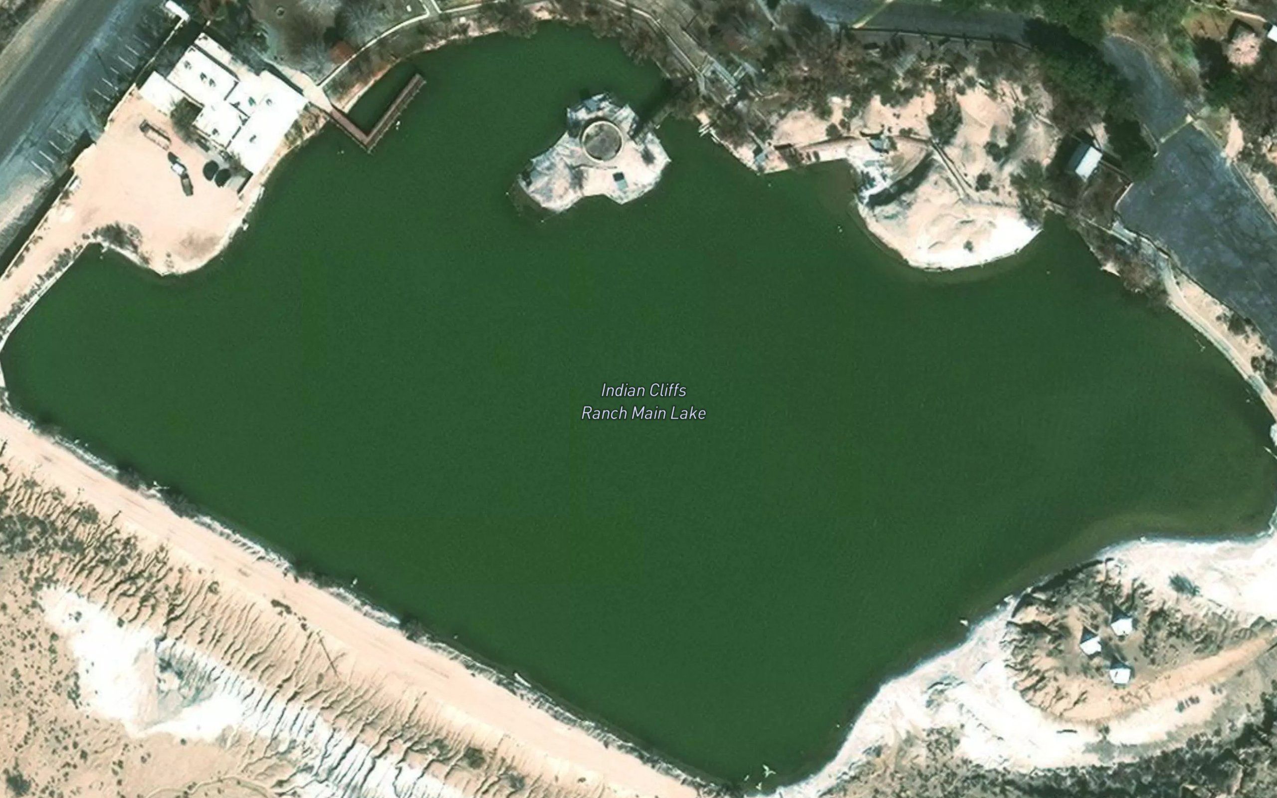 Indian Cliffs Ranch Main Lake