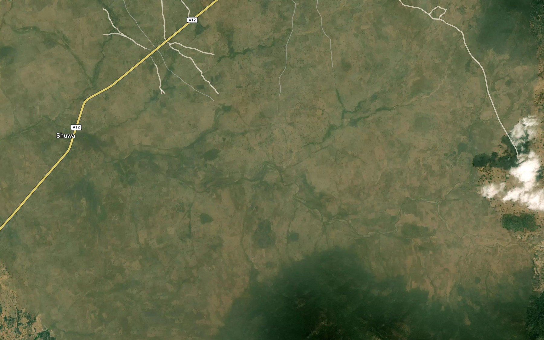 Satellite map of the RiverShuwa