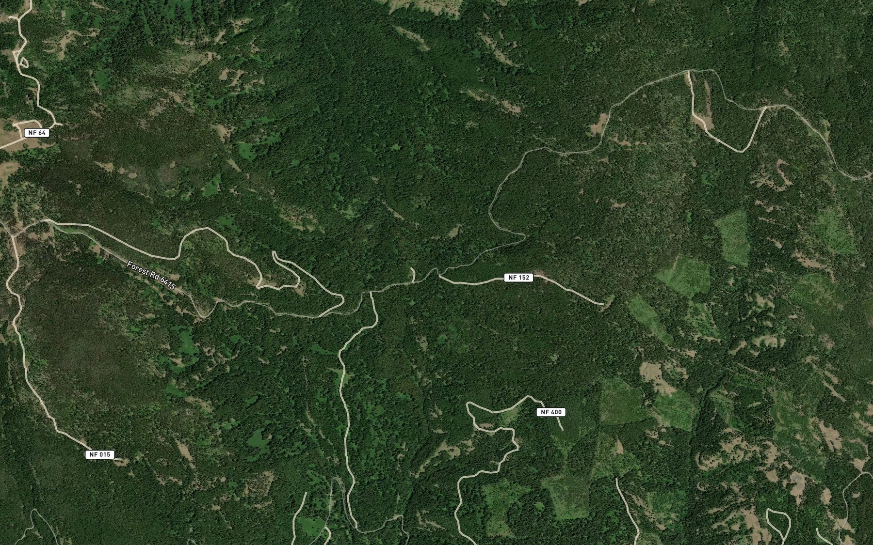 Satellite map of the Timothy Spring