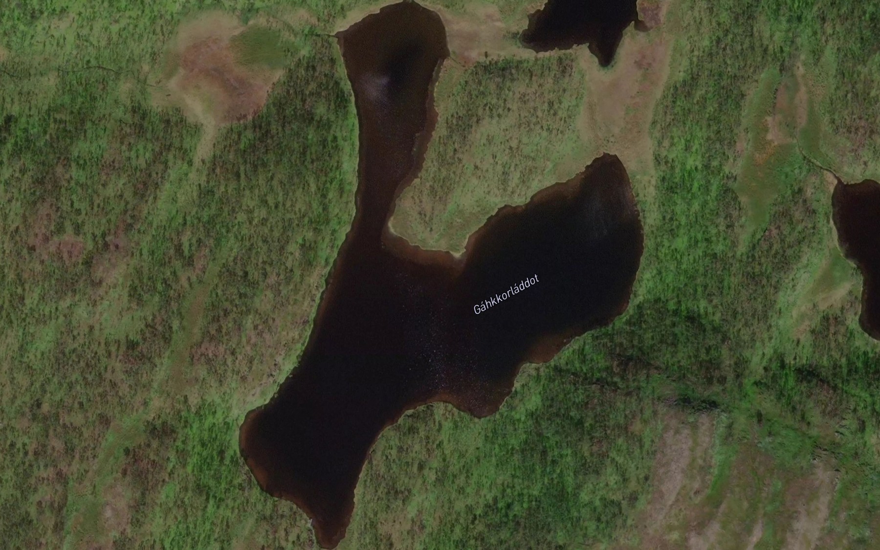 Satellite map of the Gakkurladdut